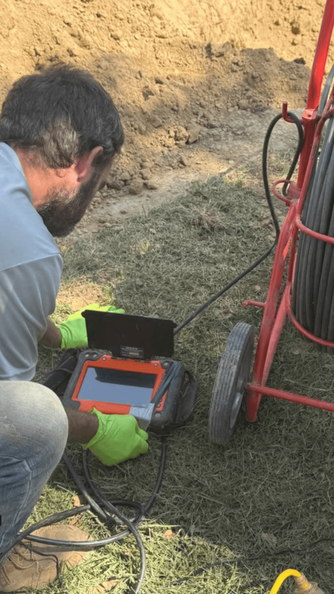 McIntosh Plumbing Sewer Video Camera Inspection